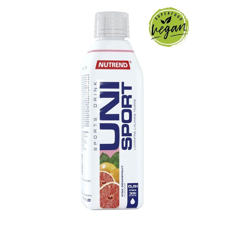 NUTREND Unisport, 500 ml růžový grep