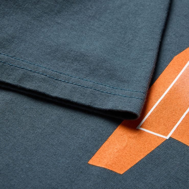 FOX Block 195 Orig Ss Tee Deep Cobalt