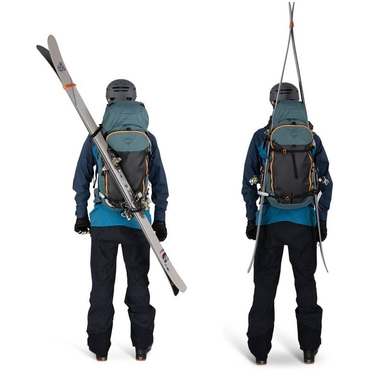 OSPREY SOELDEN 45, cascade blue/raven black