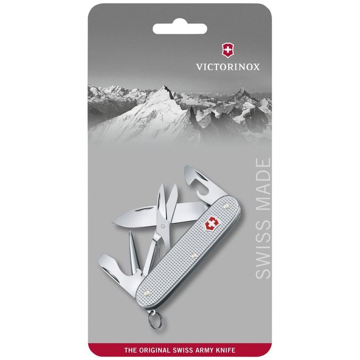 VICTORINOX PIONEER X ALOX, 93 mm, stříbrný, blister