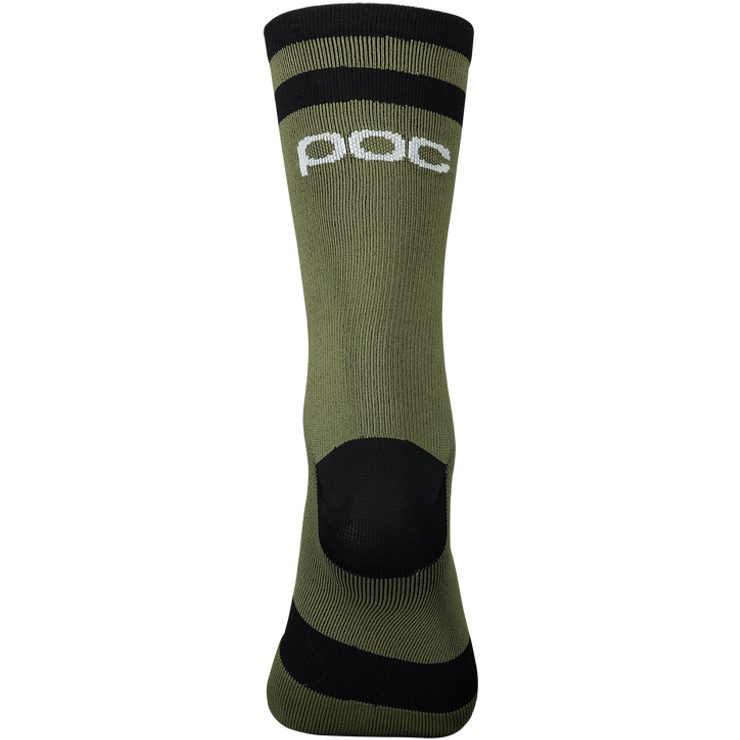 POC Lure MTB Sock Long Epidote Green/Uranium Black