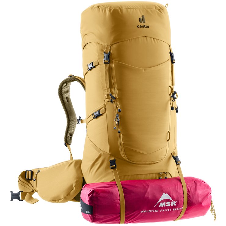 DEUTER Aircontact Core 55+10 SL savanna-nori