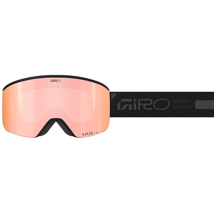 GIRO Ella Black Rails-Vivid Rose Gold/Vivid Infrared (2skla)