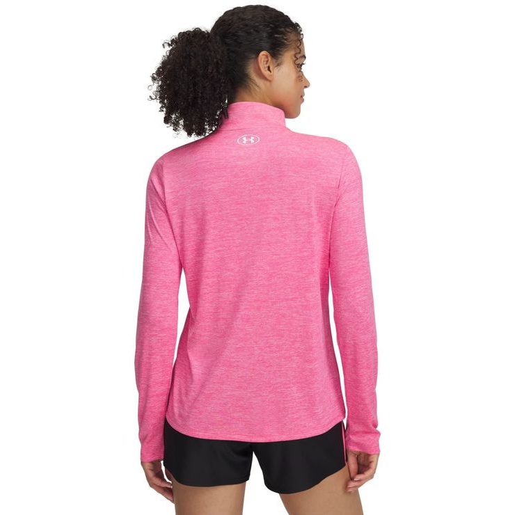 UNDER ARMOUR Tech 1/2 Zip- Twist Pink