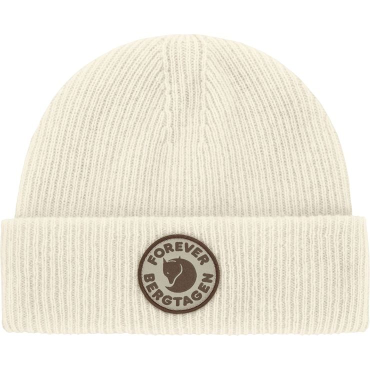 FJÄLLRÄVEN Bergtagen Forever Wool Beanie Chalk White