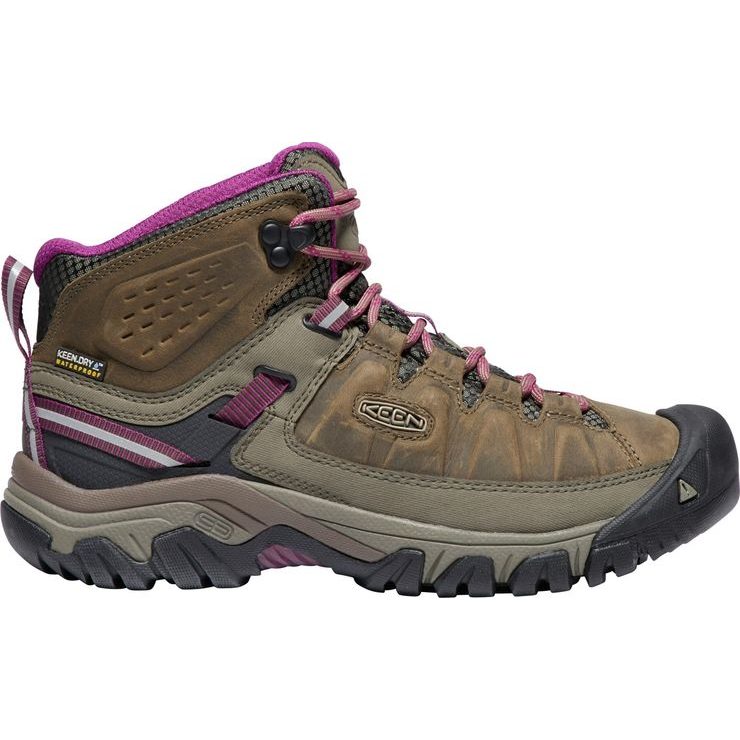 KEEN TARGHEE III MID WP W weiss/boysenberry