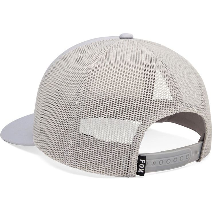 FOX W Boundary Trucker Hat Light Grey