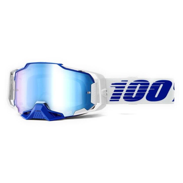 100% ARMEGA Goggle Blue - Clear Lens