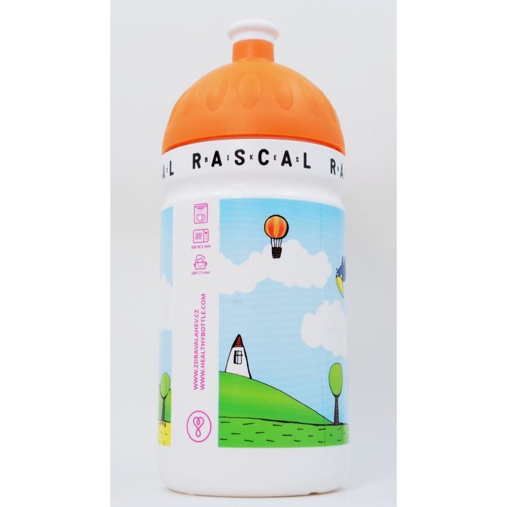 RASCAL Zdravá dětská láhev RASCAL Červená