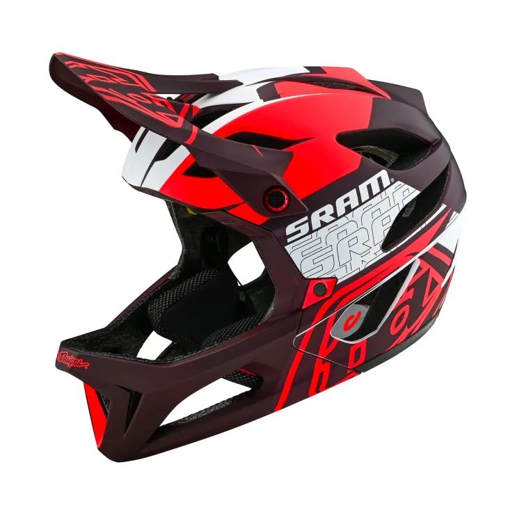 TROY LEE DESIGNS STAGE MIPS SRAM VECTOR RED