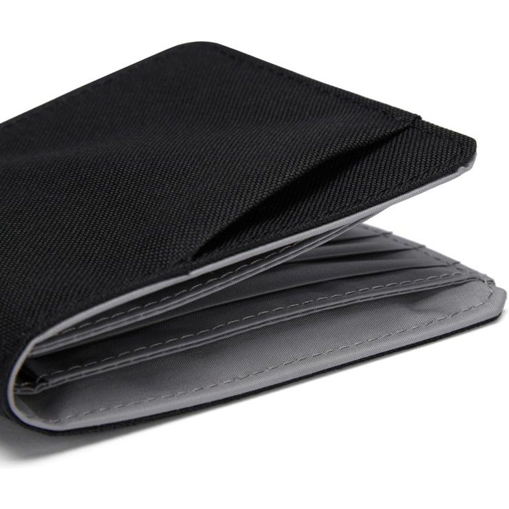 PACSAFE RFIDSAFE BIFOLD WALLET jet black