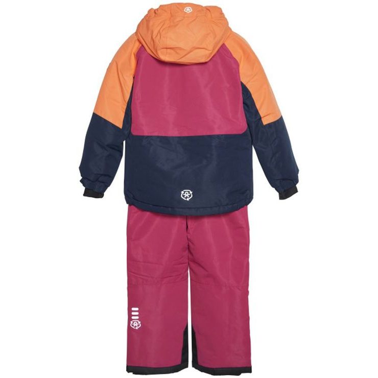 COLOR KIDS Ski Set - Colorblock, vivacious