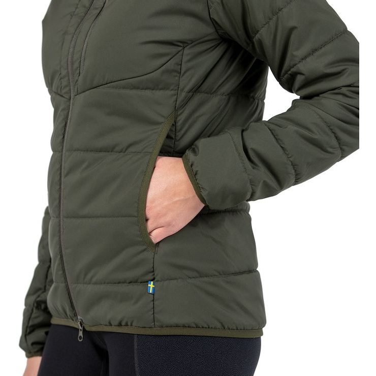 FJÄLLRÄVEN Keb Padded Hoodie W Breeze Blue