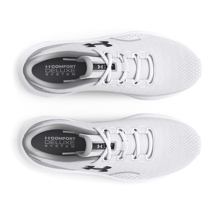 UNDER ARMOUR Charged Surge 4, White / Halo Gray / Black