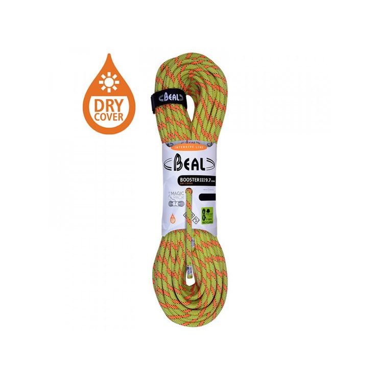 BEAL Booster Unicore 9,7 mm dry cover anis 60 m