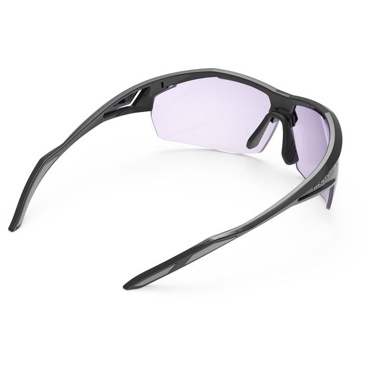 RUDY PROJECT SYDUS IMPACTX Black Gloss / ImpactX 2 Laser Purple