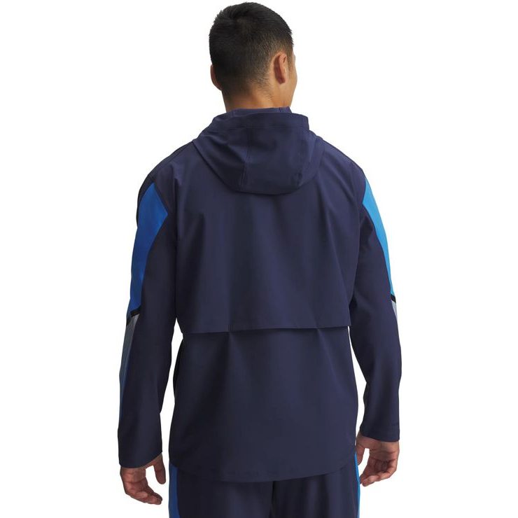 UNDER ARMOUR UA Velociti Storm Hooded Jkt 403-BLU