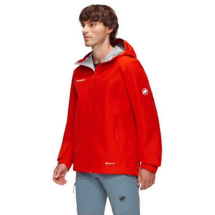 MAMMUT Crater Light HS Hooded Jacket Men, mammut red