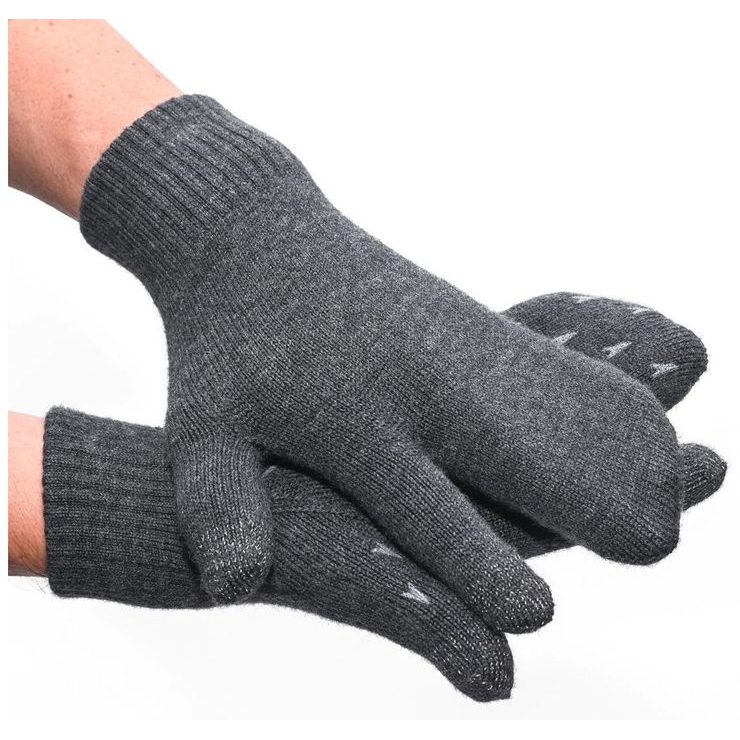 SENSOR RUKAVICE MERINO LOBSTER tmavě šedá