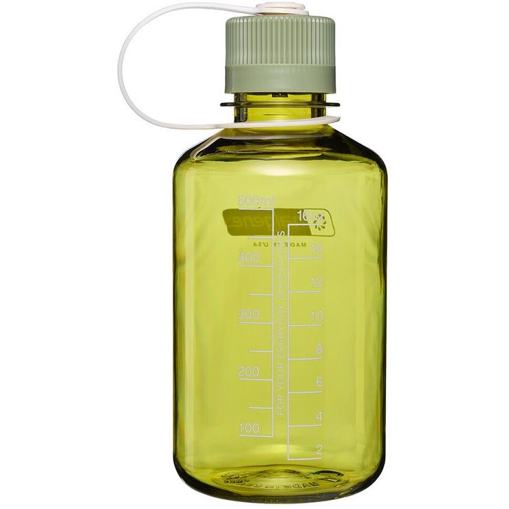 NALGENE NARROW-MOUTH SUSTAIN 500 ml, Endive w/Oil Green