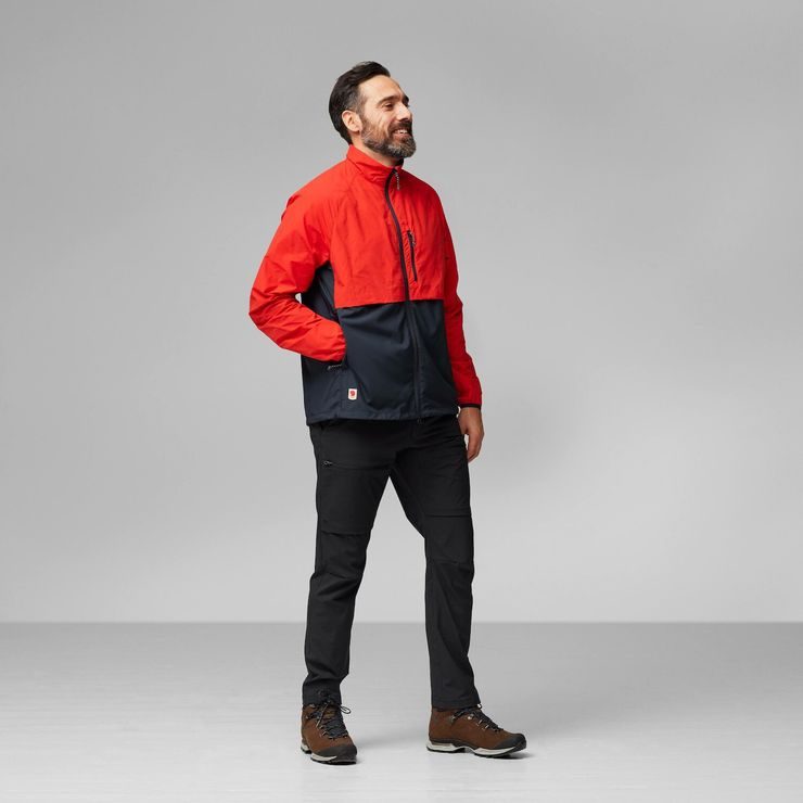 FJÄLLRÄVEN HC Hybrid Wind Jacket M Green