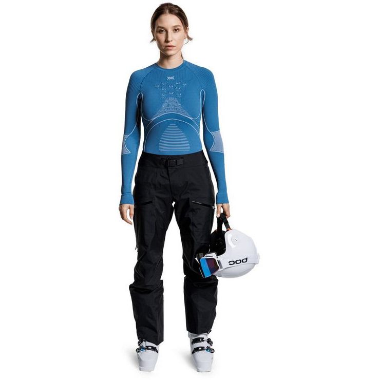 X-BIONIC X-BIONIC® ENERGY ACCUMULATOR 4.0 SHIRT LG SL WMN CHARCOAL/MAGNOLIA