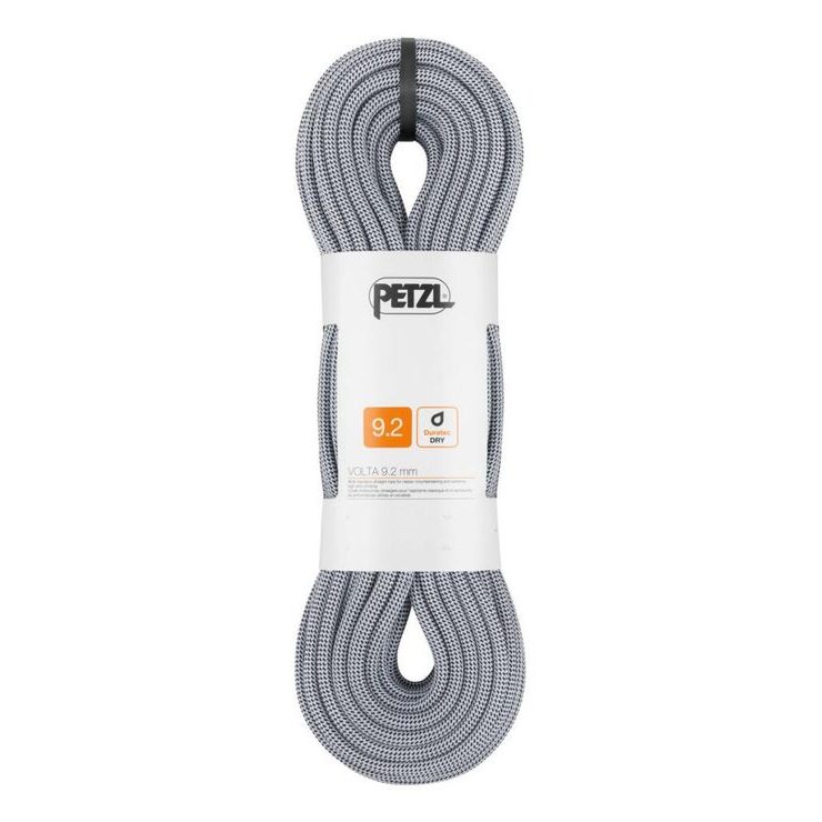 PETZL VOLTA 9,2 mm 70 m šedé