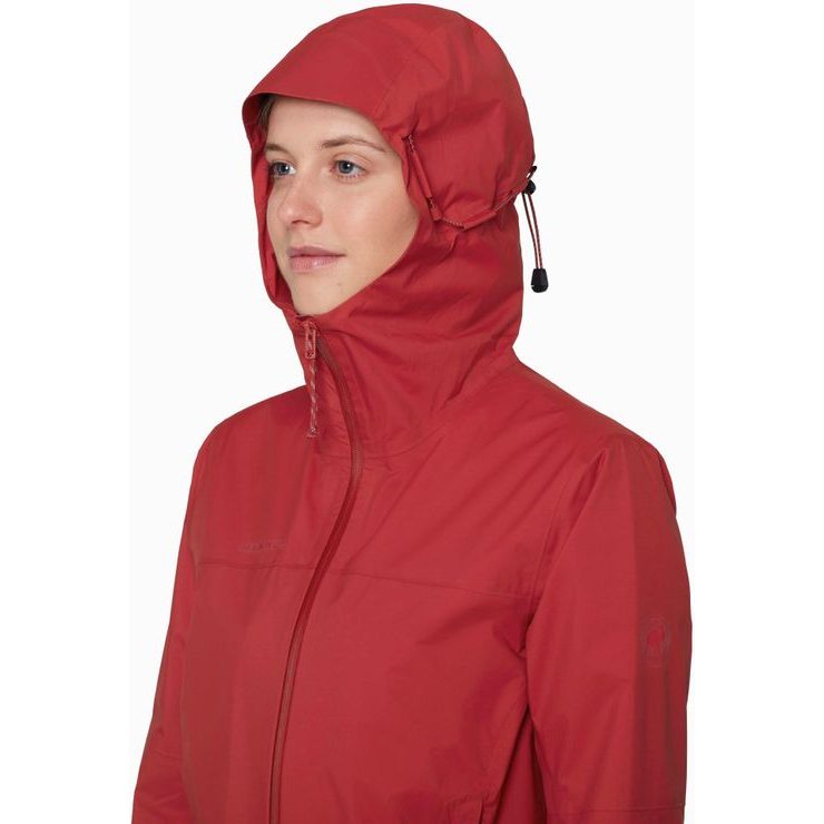 MAMMUT Ducan HS Hooded Jacket Women dark mammut red