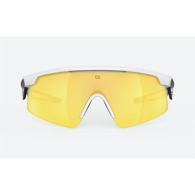 RUDY PROJECT TURBOLENCE RACING RPOPTICS White Matte / ML Yellow