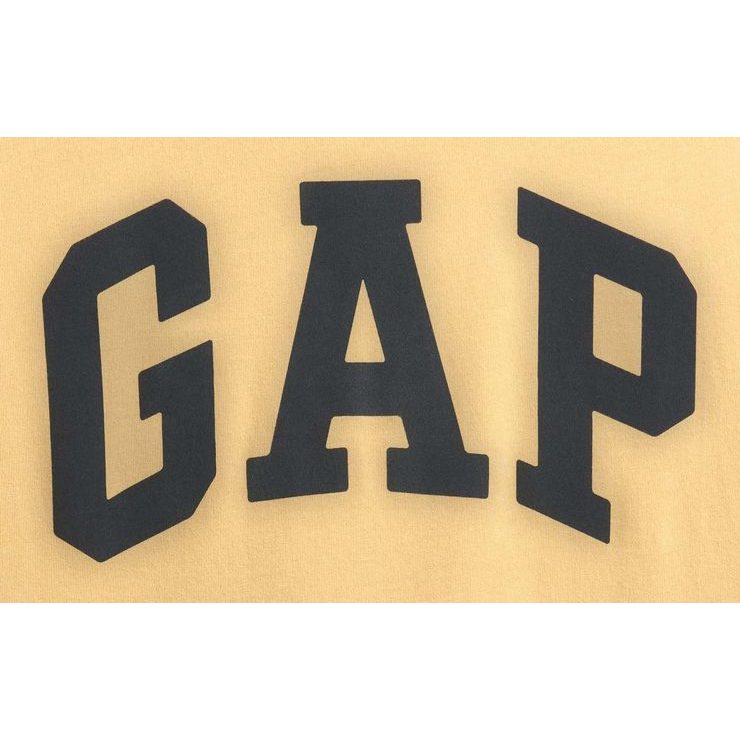 GAP 856659-56 Tričko s logem Everyday Soft Žlutá