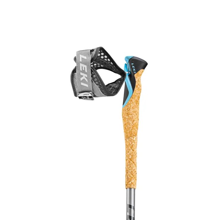 LEKI Cross Trail TA 100 - 135 cm, dark anthracite-llight anthracite-lightblue