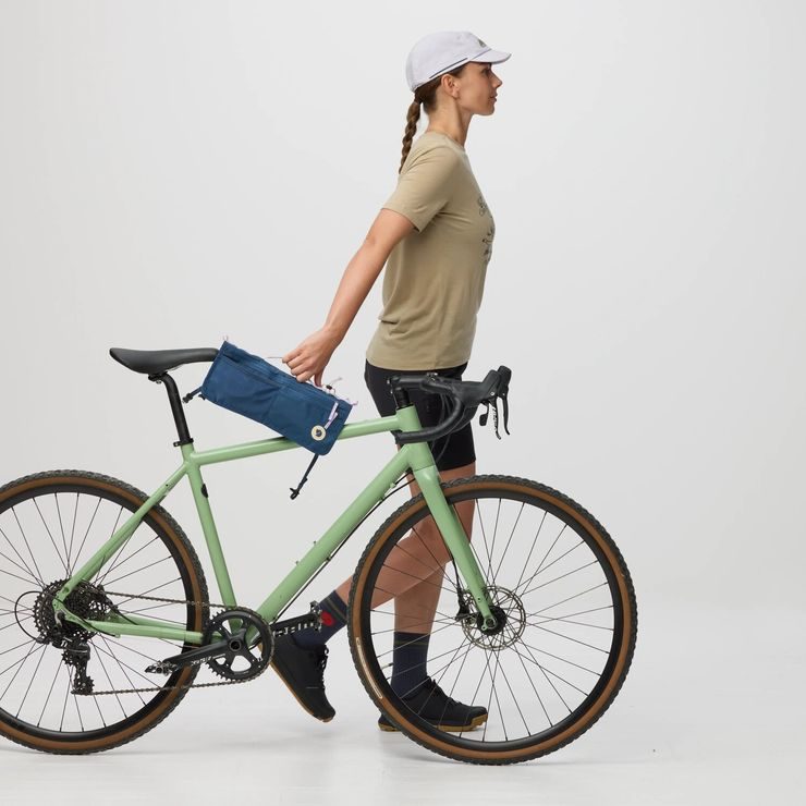 FJÄLLRÄVEN Hoja Bike Frame Fold Bag Royal blue