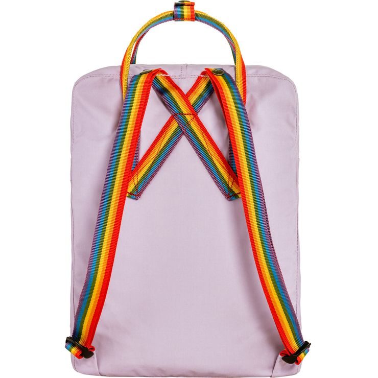FJÄLLRÄVEN Kånken Rainbow Pastel Lavender-Rainbow