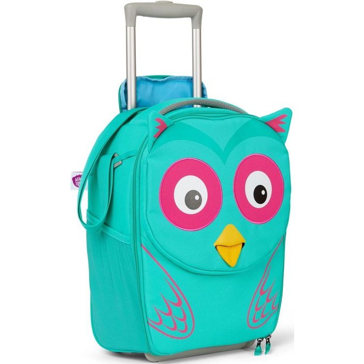 AFFENZAHN Kids Suitcase Olivia Owl 20 turquoise