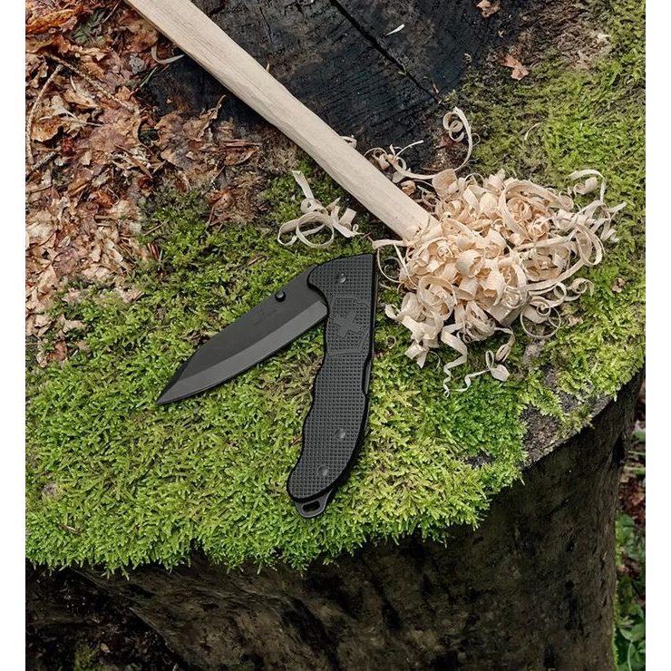VICTORINOX EVOKE BS ALOX, černý, blister