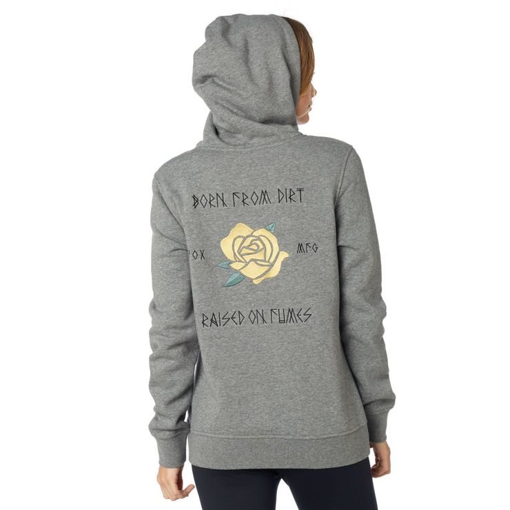 FOX Rosey Po Hoody, heather graphite