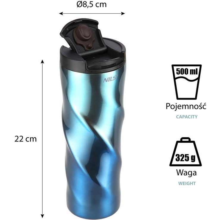 NILS Camp NCB22 500ml modrý