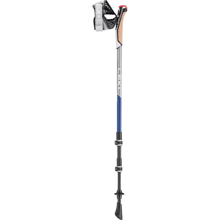 LEKI Traveller Carbon, midnightblue dark metallic-llight anthracite-white