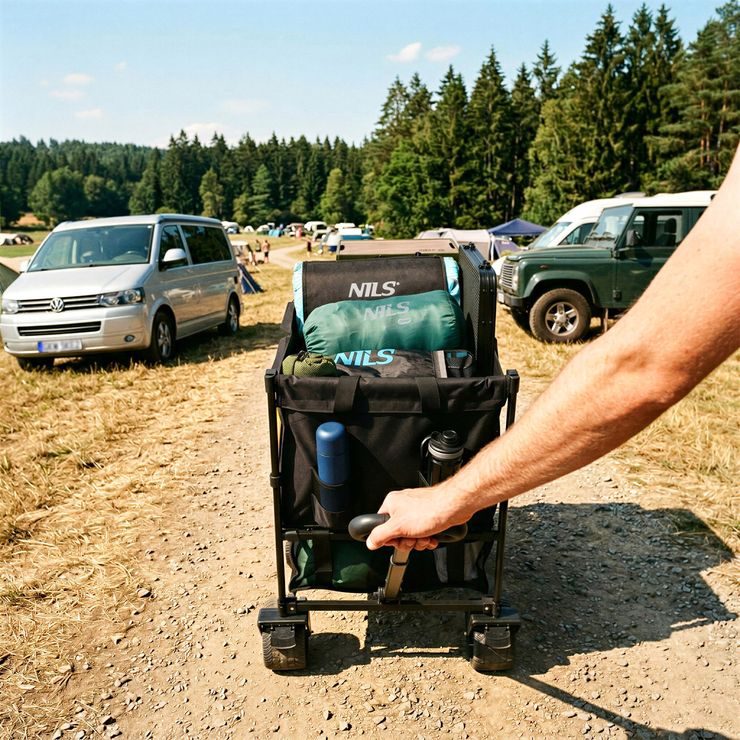 NILS Camp NC2607 XXL 160L černo-oranžový