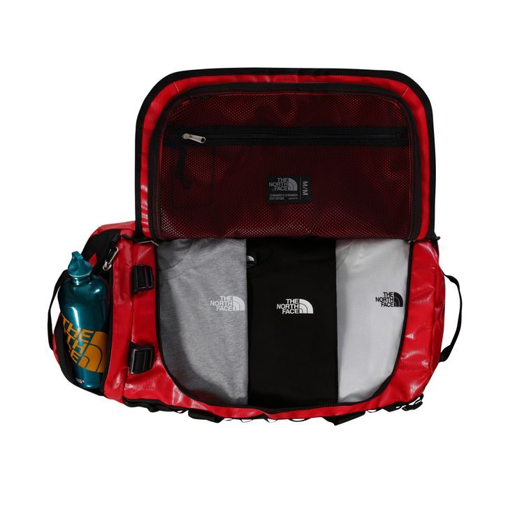 THE NORTH FACE BASE CAMP DUFFEL - M 71L, TNF Red/TNF Black-NPF