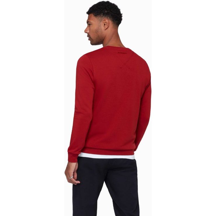 MAMMUT Core ML Crew Neck Men Logo dark mammut red