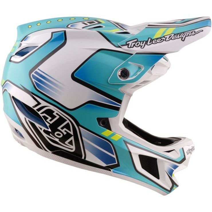 TROY LEE DESIGNS D4 COMPOSITE MIPS CREST REAL TEAL