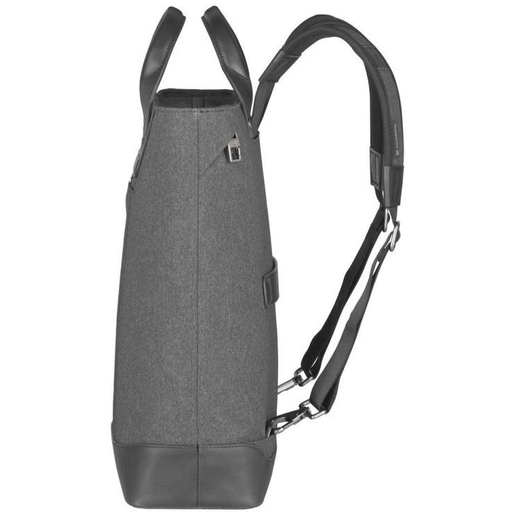 VICTORINOX Architecture Urban2 2-Way Carry Tote 20, Melange Grey / Black