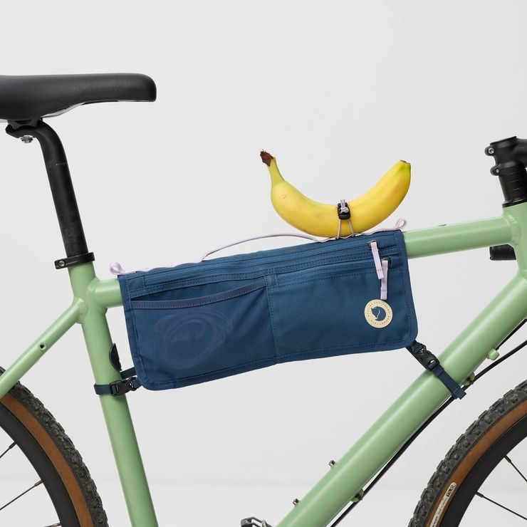 FJÄLLRÄVEN Hoja Bike Frame Fold Bag Royal blue