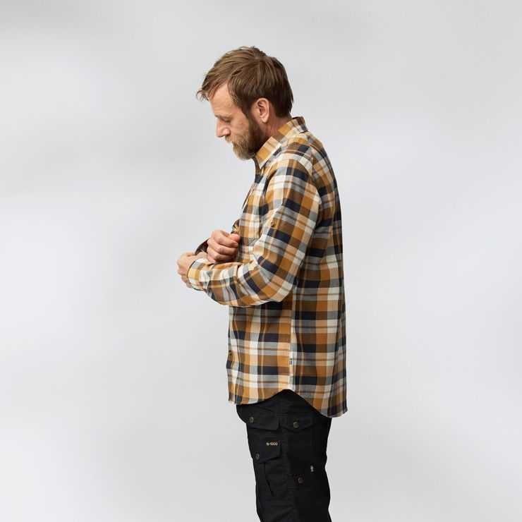 FJÄLLRÄVEN Fjällglim Shirt M Black-Grey