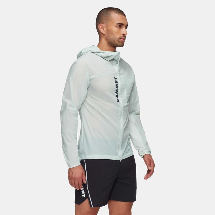 MAMMUT Aenergy WB Hooded Jacket Men silver sage