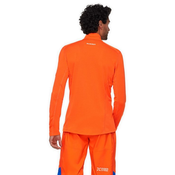 MAMMUT Eiger Nordwand Advanced FL Half Zip Pull Men eiger orange