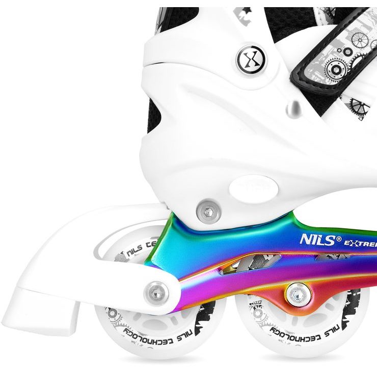 NILS Extreme NH10905.2 4v1 duhové/bílé