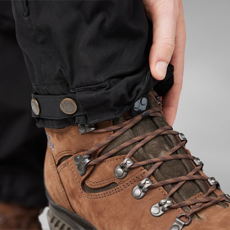 FJÄLLRÄVEN Keb Trousers Curved W Black Oak