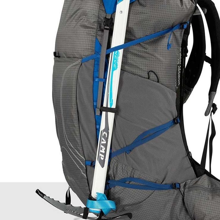 OSPREY EXOS PRO 55, dale grey/agam blue